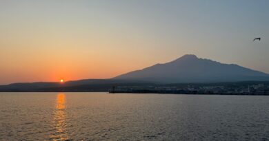 利尻島の日の出